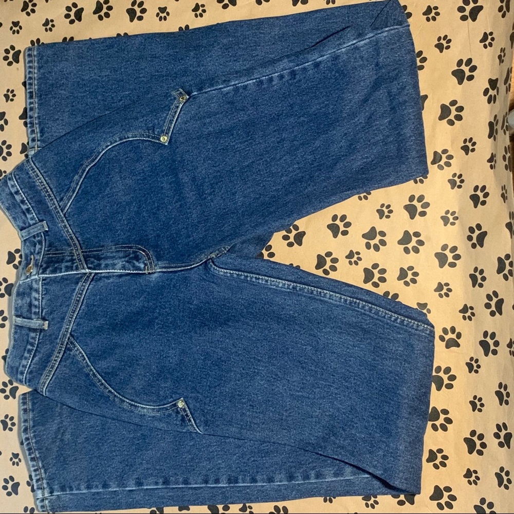 Vintage detailed lawman jeans.